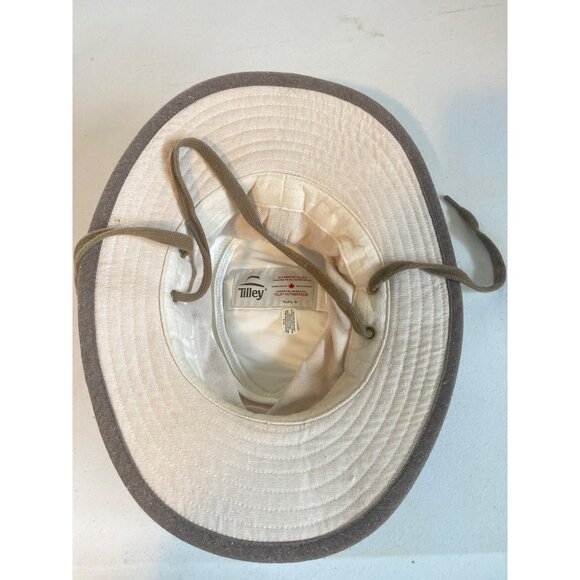 Tilley TMH55 Organic Airflo Sun Hat 7 1/4 Medium Beige - Picture 8 of 14